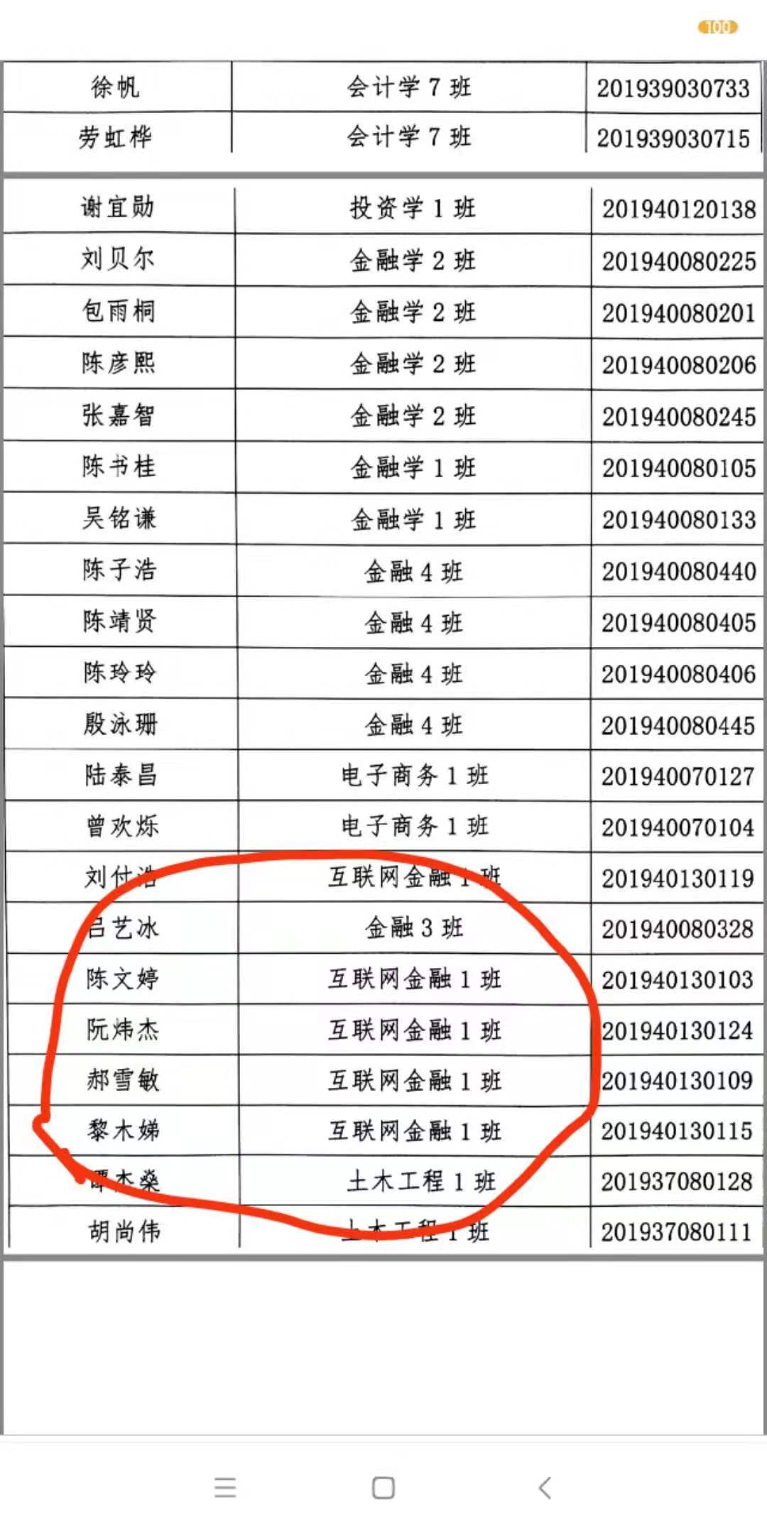 互联网金融1班黎木娣请假条 易班优课